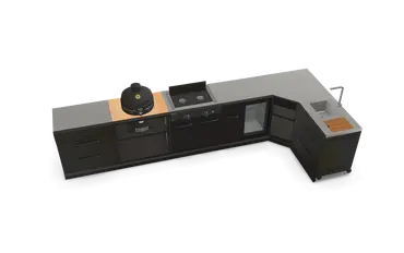 Grllr buitenkeuken 6-delig bovenaf, GRLLR, tuincentrumoutlet.com