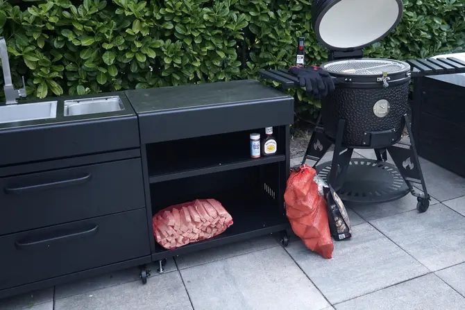 GRLLR Connect® Kamado - Extension Unit compleet sfeer, GRLLR, tuincentrumoutlet