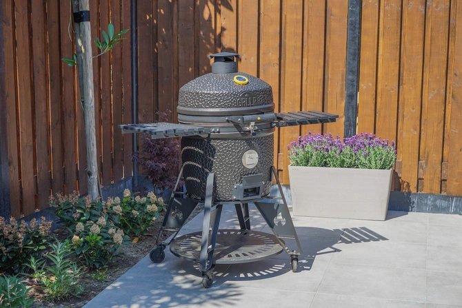 GRLLR Ember PRO 23 Shiny Black Kamado BBQ Glanzend Zwart - afbeelding 7