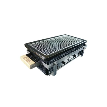 GRLLR Osaka Shichirin | Rectangular Table Barbecue | Black, GRLLR, tuincentrumoutlet.com