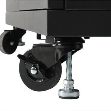 GRLLR Prime G3S 3 Burner Gas Barbecue with Side Burner detail wiel, Grllr, tuincentrumoutlet.com