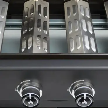 GRLLR Prime G4S 4 Burner Gas Barbecue with Side Burner detailfoto, Grllr, tuincentrumoutlet.com