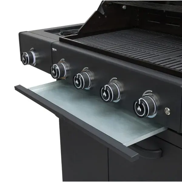 GRLLR Prime G4S 4 Burner Gas Barbecue with Side Burner details, Grllr, tuincentrumoutlet.com