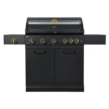 GRLLR Prime G5S 5 Burner Gas Barbecue with Back Burner and Side Burner, GRLLR, tuincentrumoutlet.com