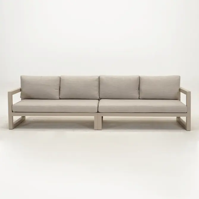 Grosso 4-zits bank beige, Vita, Tuincentrumoutlet.com