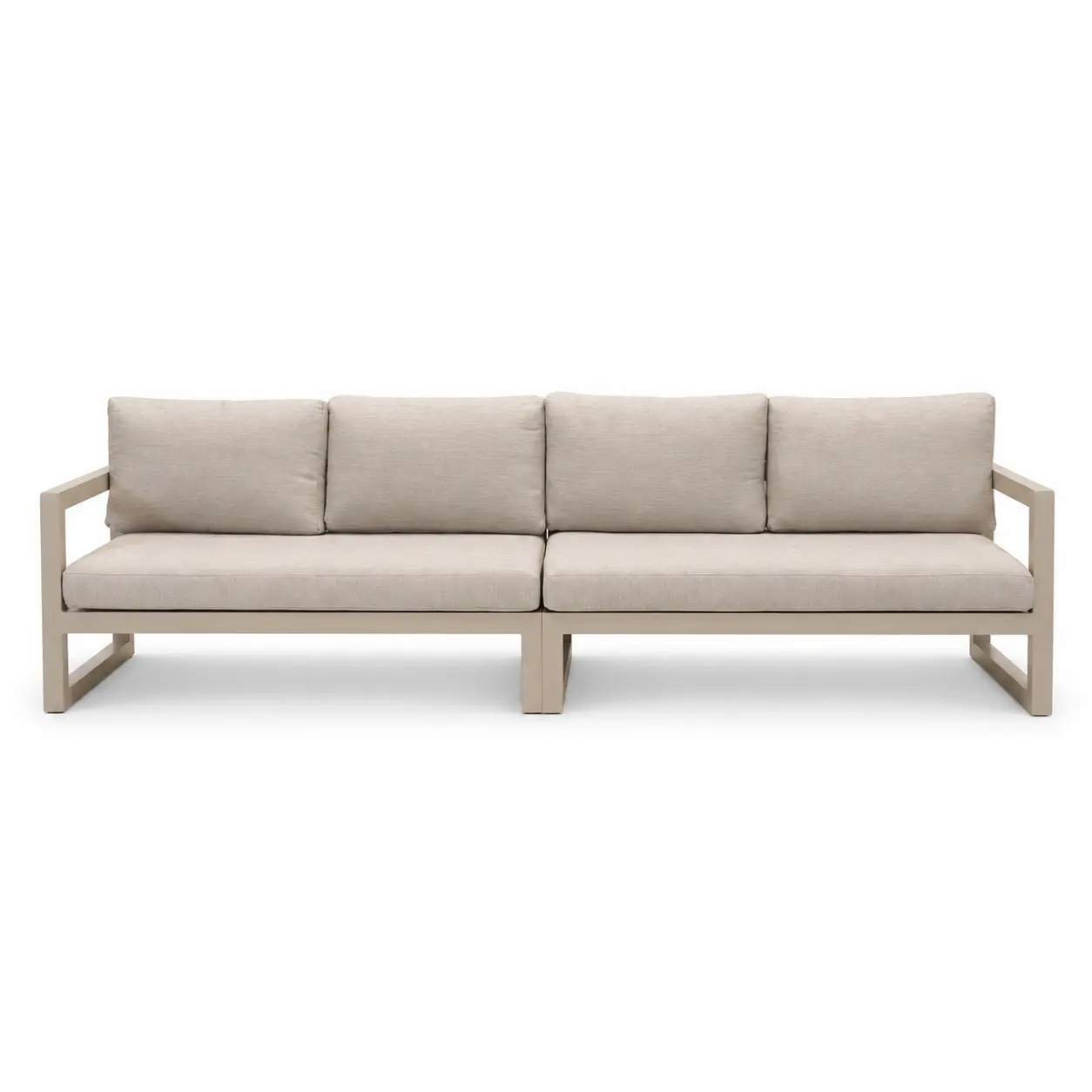 Grosso 4-zits bank beige