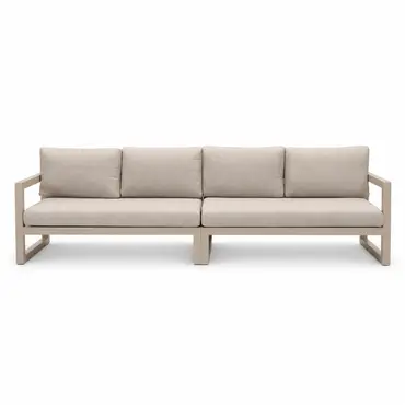 Grosso 4-zits bank beige, Vita, Tuincentrumoutlet.com
