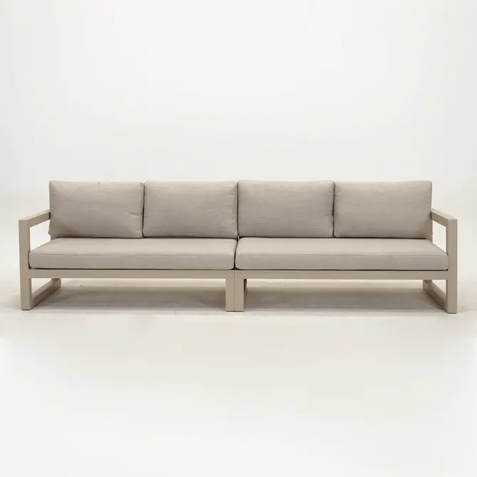 Grosso 4-zits bank beige, Vita, Tuincentrumoutlet.com