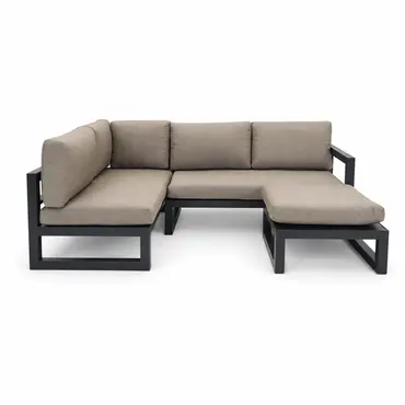 Grosso hoekbank 3 delig L beige, Vita, Tuincentrumoutlet.com
