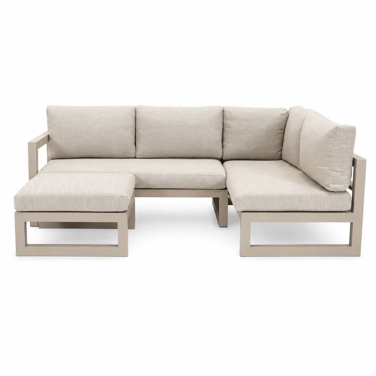 Grosso hoekbank 3 delig rechts beige