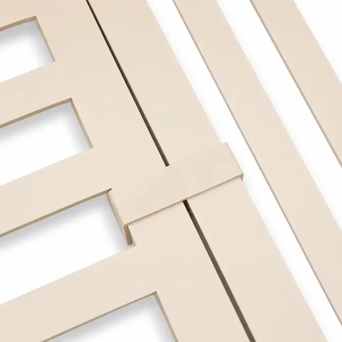 Grosso hoekbank 3 delig L beige clips, Vita, Tuincentrumoutlet.com
