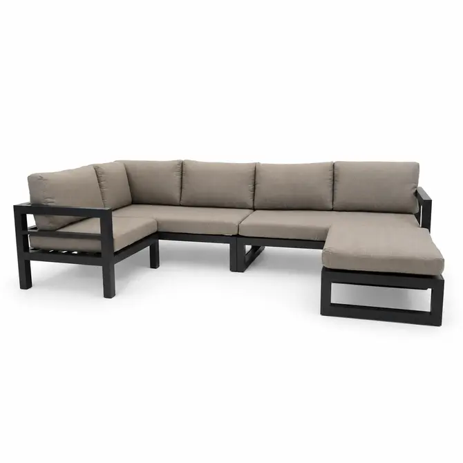 Grosso hoekbank 4 delig beige, Vita, Tuincentrumoutlet.com
