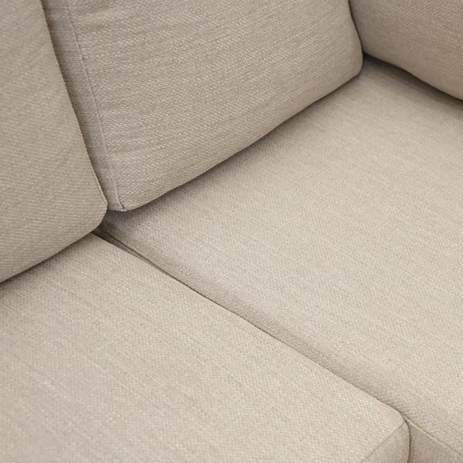 Grosso hoekbank 4 delig groot L beige kussens, Vita, Tuincentrumoutlet.com