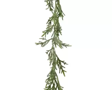 Guirlande frosted 180cm - groen