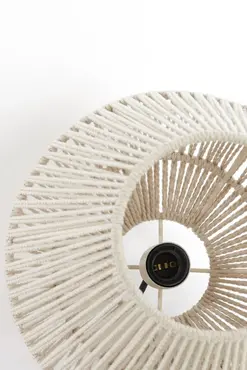 Hanglamp deya metaal d30h37cm wit detailfoto, Light & Living, tuincentrumoutlet.com