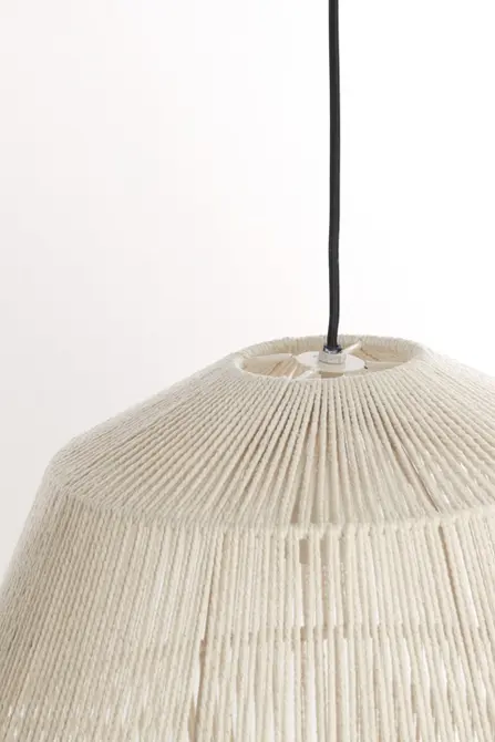 Hanglamp deya metaal d38h45cm wit detailbeeld, Light & Living, tuincentrumoutlet.com