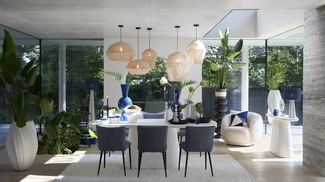 Hanglamp deya metaal d45h56cm wt sfeer, Light & Living, tuincentrumoutlet.com