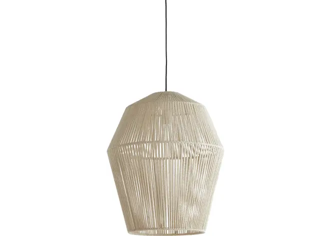 Hanglamp deya metaal d45h56cm wt, Light & Living, tuincentrumoutlet.com