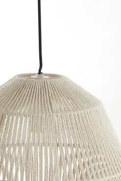 Hanglamp deya metaal d45h56cm wt detailfoto, Light & Living, tuincentrumoutlet.com