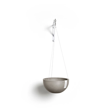 Hangpot brussels d27cm taupe, Ecopots, tuincentrumoutlet