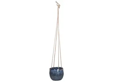 Hangpot d13.2h11.5cm living blauw, Floran, tuincentrumoutlet