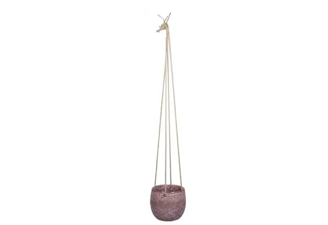 Hangpot d13.2h11.5cm living roze, Floran, tuincentrumoutlet