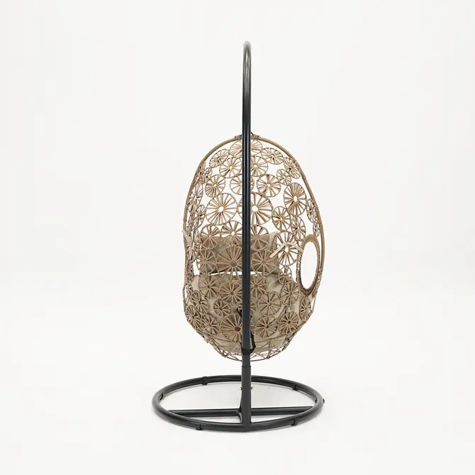 Hangstoel flower detail, Lesli Living, tuincentrumoutlet.com