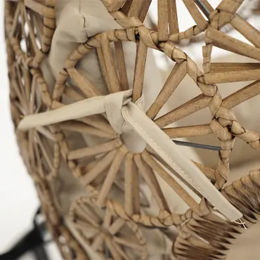 Hangstoel flower detailbeeld, Lesli Living, tuincentrumoutlet.com