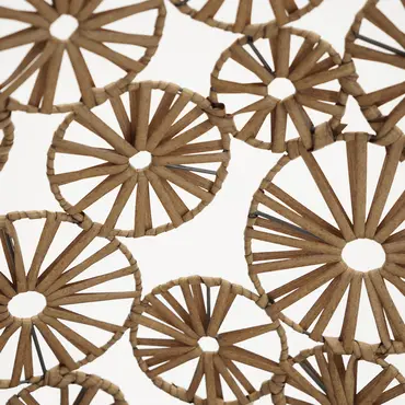 Hangstoel flower detailfoto, Lesli Living, tuincentrumoutlet.com