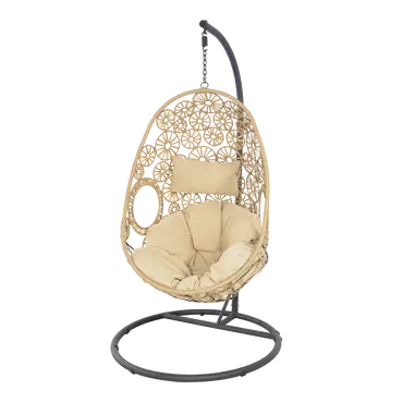 Hangstoel flower voor, Lesli Living, tuincentrumoutlet.com