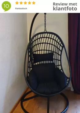 Hangstoel Sturdy klantfoto