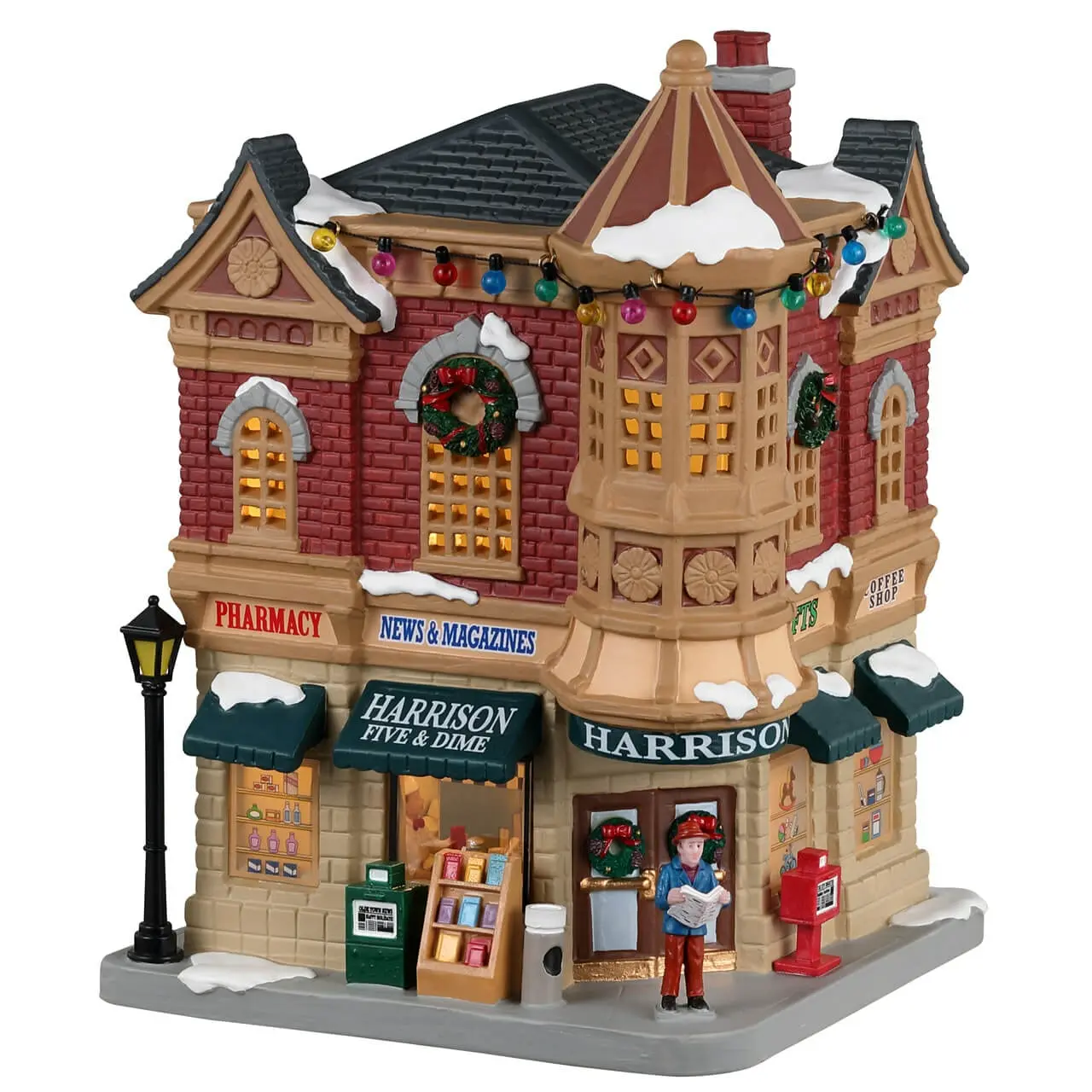Figurine Lemax Caddington Village : Holiday Shopping With Mum - 6,9 Cm - Résine