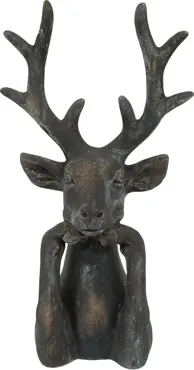 Hert zen poly l17b11h30cm bruin, Countryfield, Tuincentrumoutlet.com