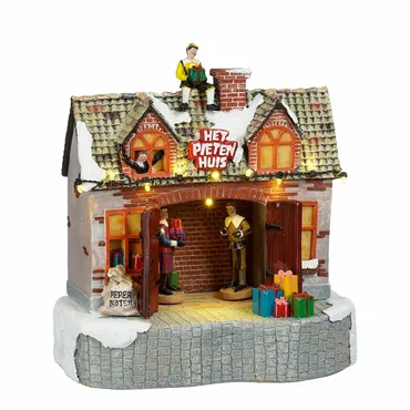 Het pietenhuis l20.5b12.5h22.5cm bo, Luville Efteling, tuincentrumoutlet.com