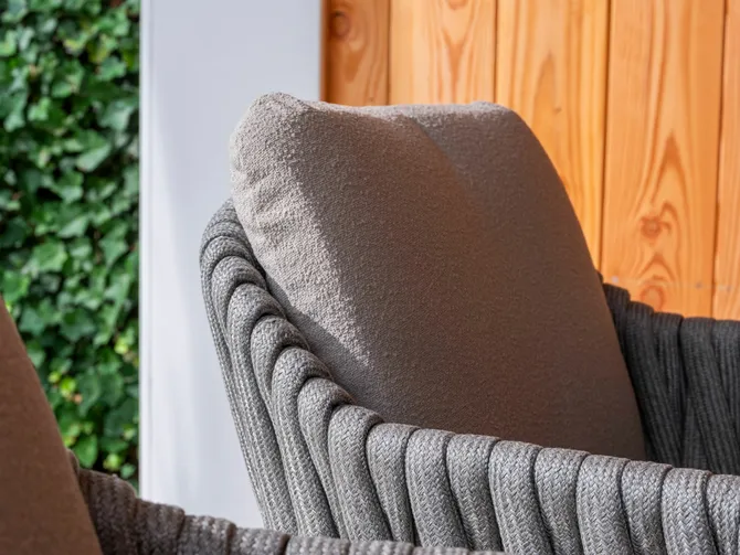 High Dining Tuinstoel Cannes Terre 4SO Kussens Hoog Stoel Buiten 4 Seasons Outdoor - afbeelding 6