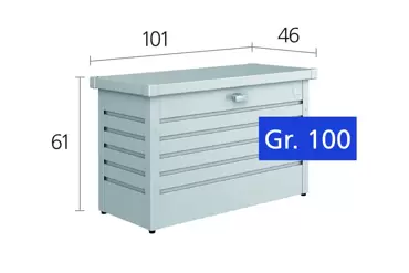 Hobbybox 100 kwartsgrijs metallic - afbeelding 2