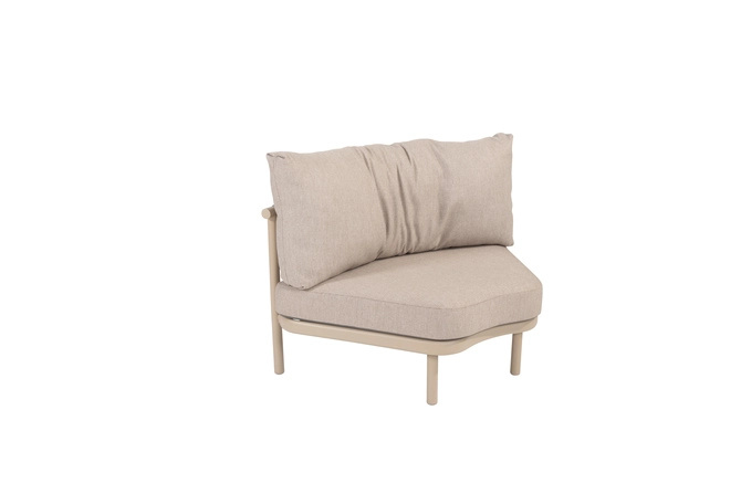 Hoek Element Piacenza XL 4SO Loungehoek Latte Loungebank Buiten 4 Seasons Outdoor - afbeelding 1