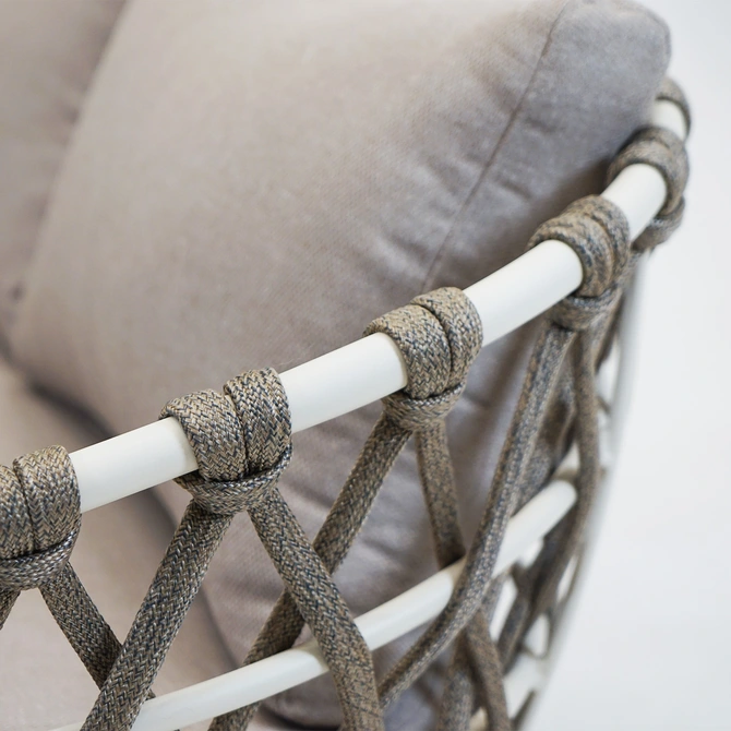 Hoekbank Dakota Creme Bruin met salontafel - afbeelding 3