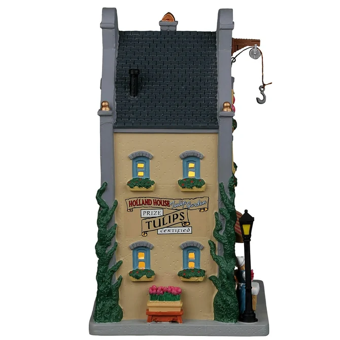 Holland house tulip garden - lemax - tuincentrumoutlet.com