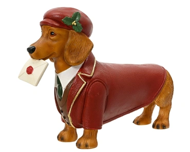 Hond magnesium l46.5b13h33cm rood