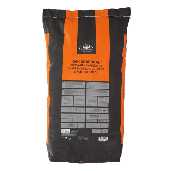 Houtskool 10kg eiken achter, Esschert Design, tuincentrumoutlet