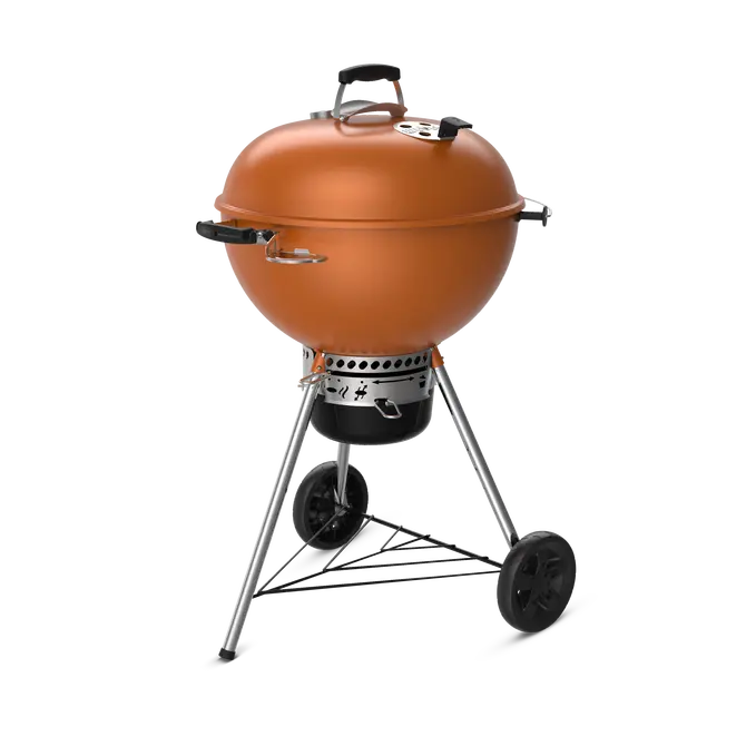 Houtskool bbq master-touch c-5755 oranje zij, Weber, bbqkopen.nl