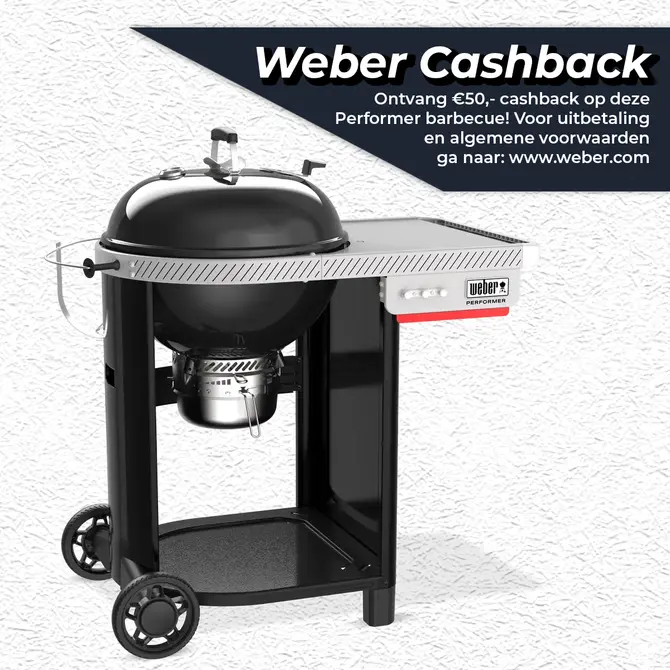 Houtskool bbq performer 57cm - afbeelding 1