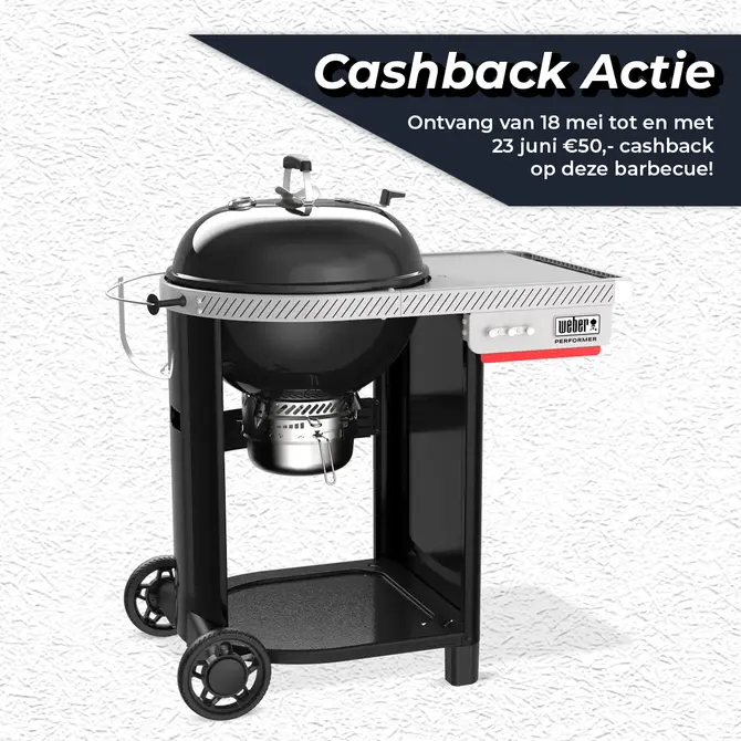 Houtskool bbq performer 57cm - afbeelding 1