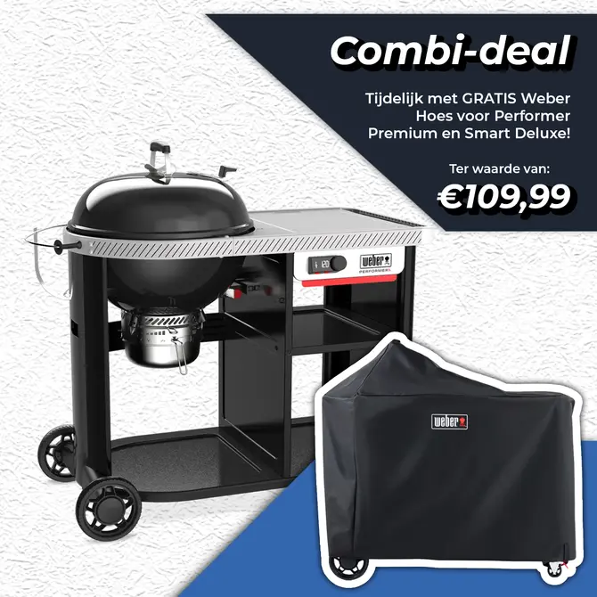Houtskool bbq performer premium smart 57 - afbeelding 1