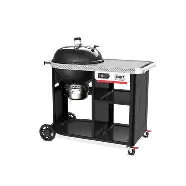 Houtskool bbq performer premium smart 57 schuin, Weber, tuincentrumoutlet.com