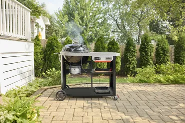 Houtskool bbq performer premium smart 57 sfeer, Weber, tuincentrumoutlet.com