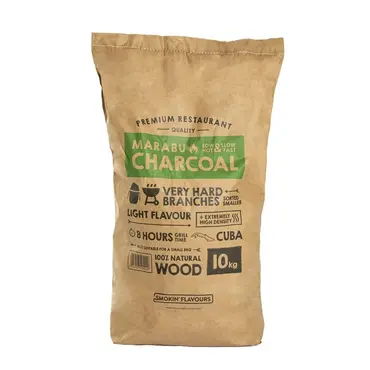 Houtskool marabu 10kg, Smokin Flavours, tuincentrumoutlet.com