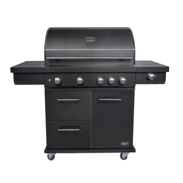 Boretti Imperatore Nero 4B Gasbarbecue - tuincentrumoutlet.com