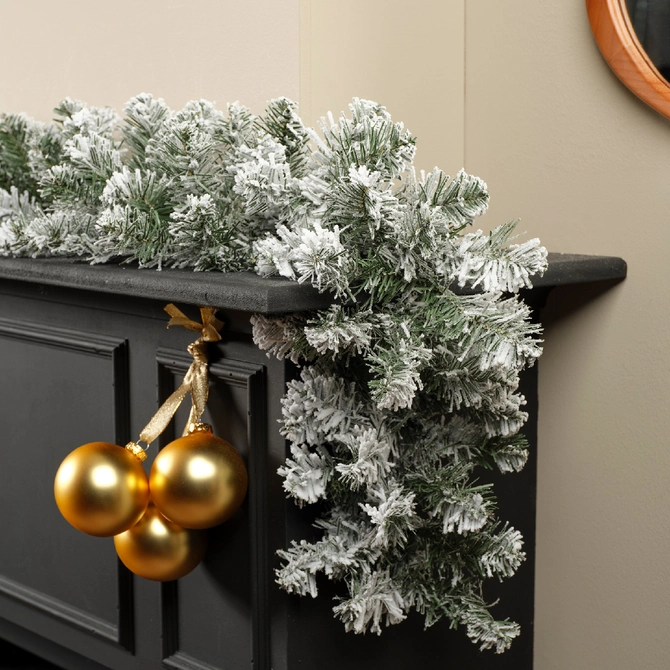 Imperial guirlande snowy - 25 x 270 cm - afbeelding 2